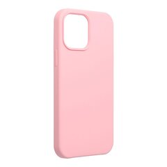 Dėklas telefonui F-Silicone - iPhone 14 PRO ( 6.1 ) rožinis kaina ir informacija | Telefono dėklai | pigu.lt