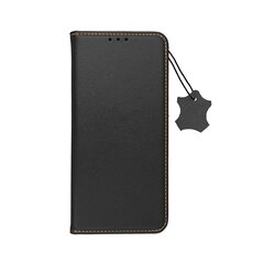 Кожаный чехол для телефона Smart Pro iPhone 14 Pro Max (6.7), черный цена и информация | Чехлы для телефонов | pigu.lt