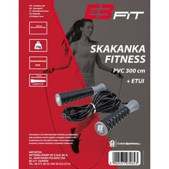 Скакалка - Eb Fit, 300 см цена и информация | Другие товары для фитнеса | pigu.lt