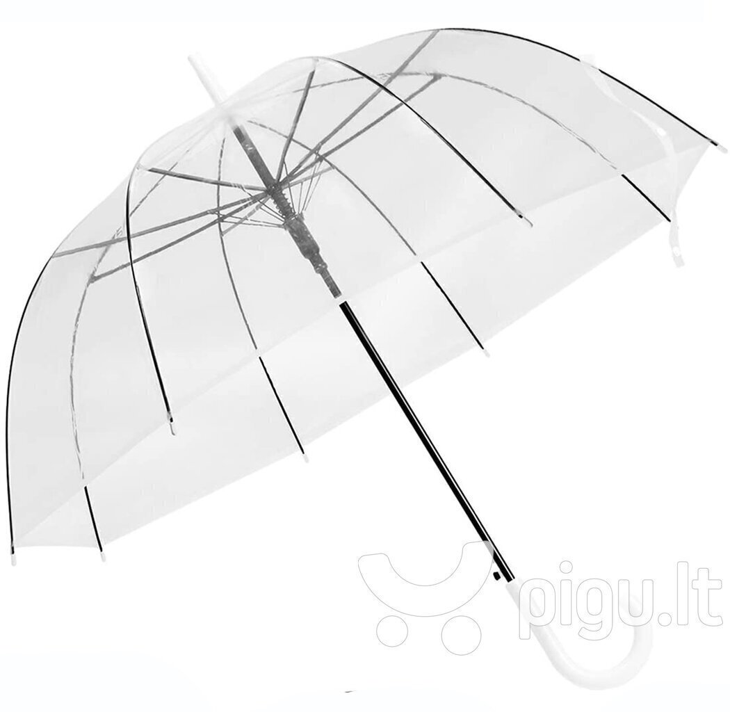 Skaidrus skėtis цена и информация | Moteriški skėčiai | pigu.lt