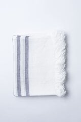 Lininis pirties hamamo rankšluostis, natūrali spalva su juostelėmis 09, 105x200 kaina ir informacija | Baldų užvalkalai | pigu.lt
