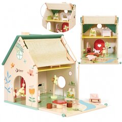 Деревянный кукольный домик Classic World, 10 шт. цена и информация | Игрушки для девочек | pigu.lt