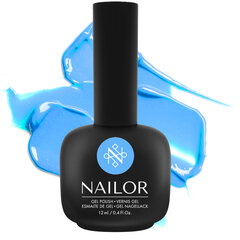 Гель-лак Nailor #605GP Sisley, 12 мл цена и информация | Лаки, укрепители для ногтей | pigu.lt