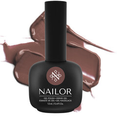 Gelinis nagų lakas Nailor #802GP De Chirico, 12 ml kaina ir informacija | Nagų lakai, stiprintojai | pigu.lt