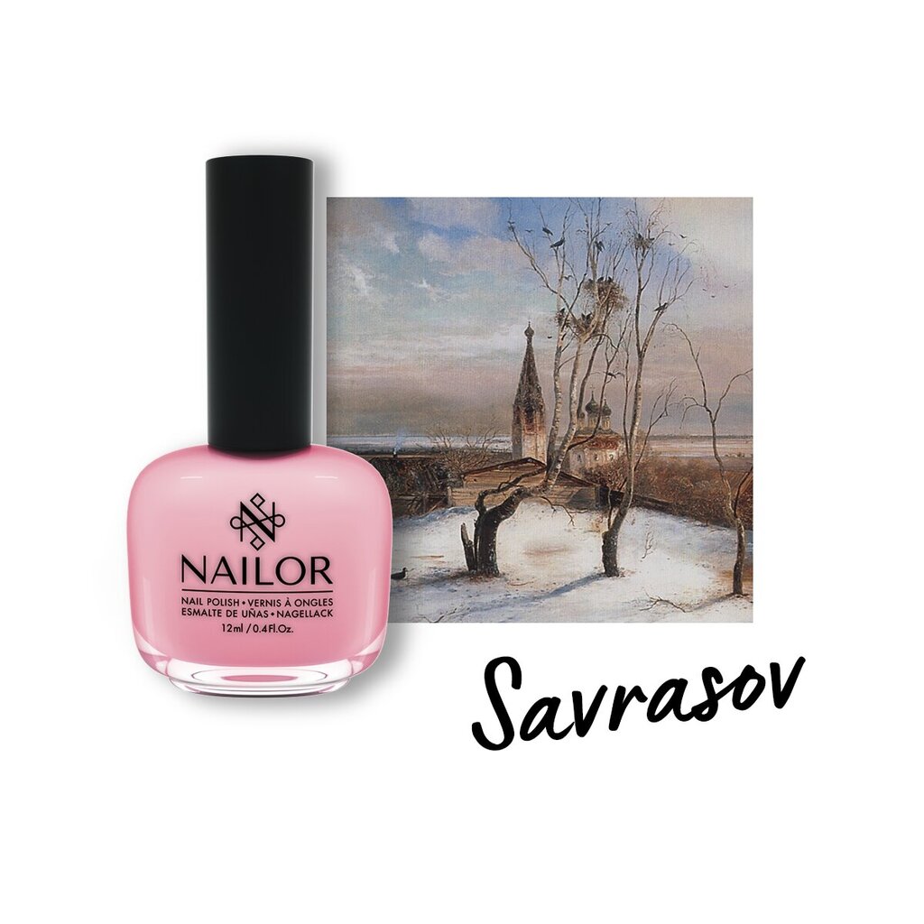 Nagų lakas Nailor Savrasov #314NP 12 ml цена и информация | Nagų lakai, stiprintojai | pigu.lt