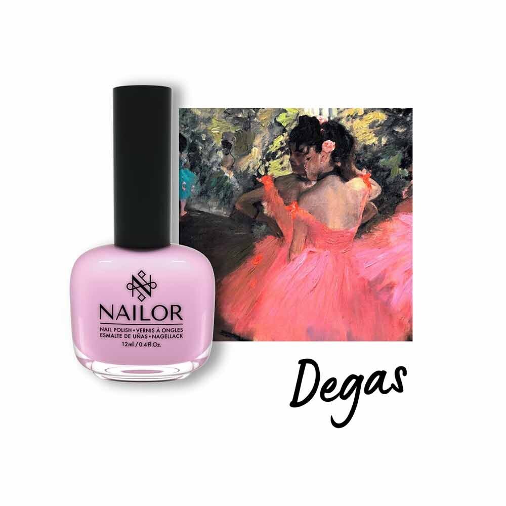 Nagų lakas Nailor Degas #302NP, 12 ml kaina ir informacija | Nagų lakai, stiprintojai | pigu.lt