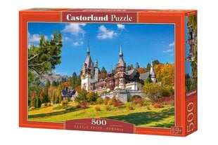 Dėlionė Castorland Castle Peles, Romania, 500 dalių kaina ir informacija | Dėlionės (puzzle) | pigu.lt