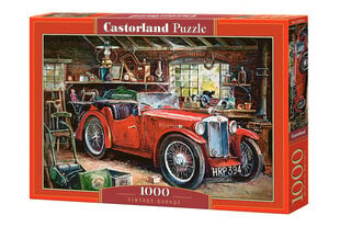 Dėlionė Castorland Vintage Garage, 1000 dalių kaina ir informacija | Dėlionės (puzzle) | pigu.lt