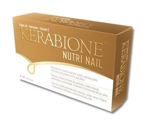 Nagų ir odelių priežiūros produktas Kerabione Nutri Nail Serum For Nails, 8 ml kaina ir informacija | Nagų lakai, stiprintojai | pigu.lt