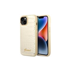 Guess GUHCP14LHGCRHD iPhone 14 Pro gold kaina ir informacija | Telefono dėklai | pigu.lt