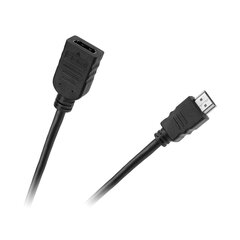 Hdmi kištukas - hdmi lizdas jungiamasis kabelis 0,5 m цена и информация | Адаптеры, USB-разветвители | pigu.lt