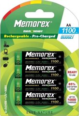 Memorex AAA/HR6 цена и информация | Батарейки | pigu.lt