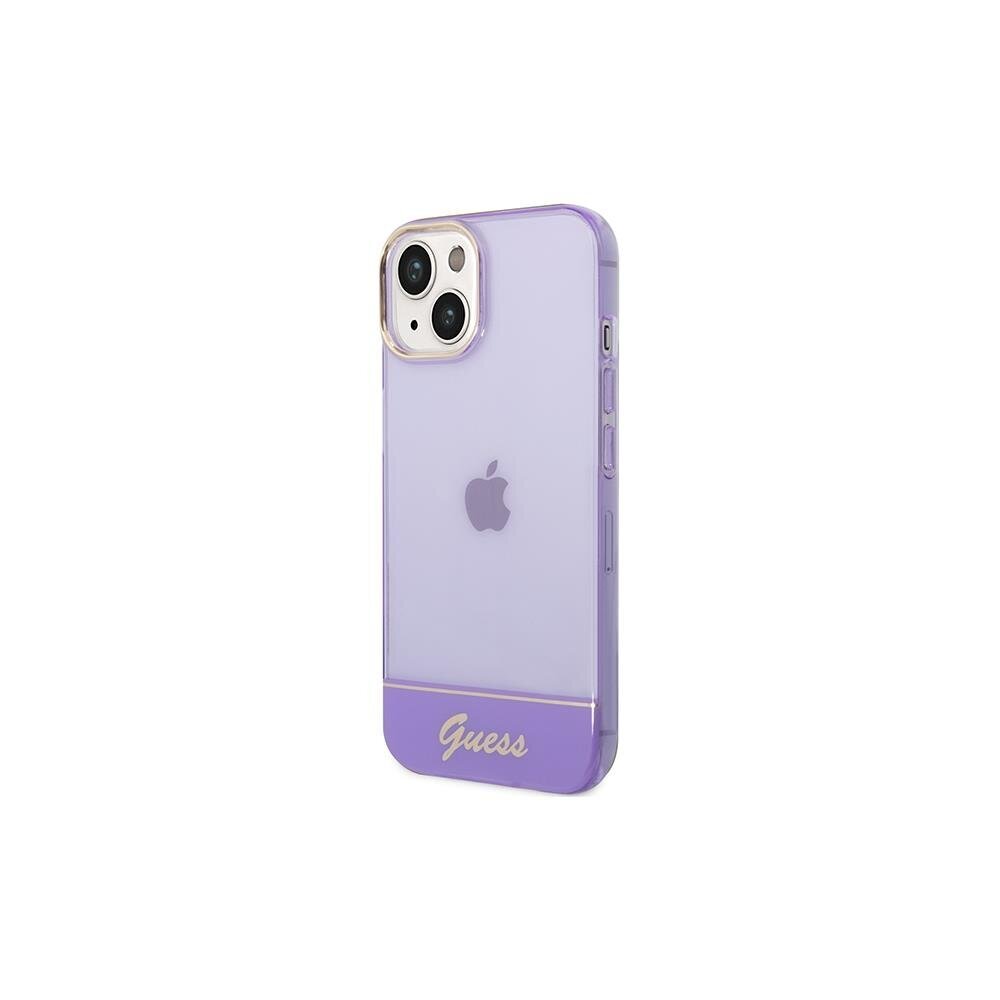 Guess GUHCP14MHGCOU iPhone 14 Plus violet kaina ir informacija | Telefono dėklai | pigu.lt