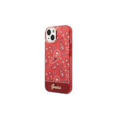 Guess GUHCP14LHGBNHR Apple iPhone 14 Pro red kaina ir informacija | Telefono dėklai | pigu.lt