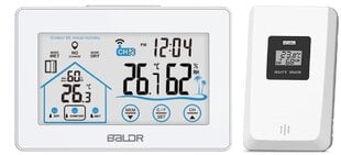 Метеорологическая метеостанция Baldr (наружный датчик с дисплеем) цена и информация | Метеорологические станции, термометры | pigu.lt