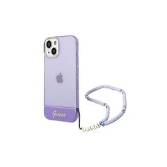 Guess GUHCP14LHGCOHU iPhone 14 Pro violet kaina ir informacija | Telefono dėklai | pigu.lt