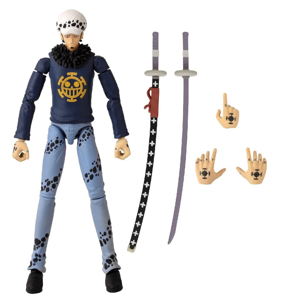 Bandai Anime Heroes One Piece Trafalgar D. Law, 16 cm kaina ir informacija | Žaislai berniukams | pigu.lt