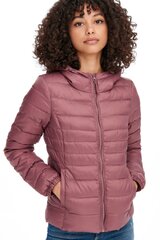 Женская куртка, серо-розовый цена и информация | Женские куртки | pigu.lt