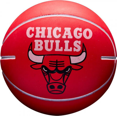 "Wilson NBA Dribbler Chicago Bulls" mini kamuolys kaina ir informacija | Krepšinio kamuoliai | pigu.lt