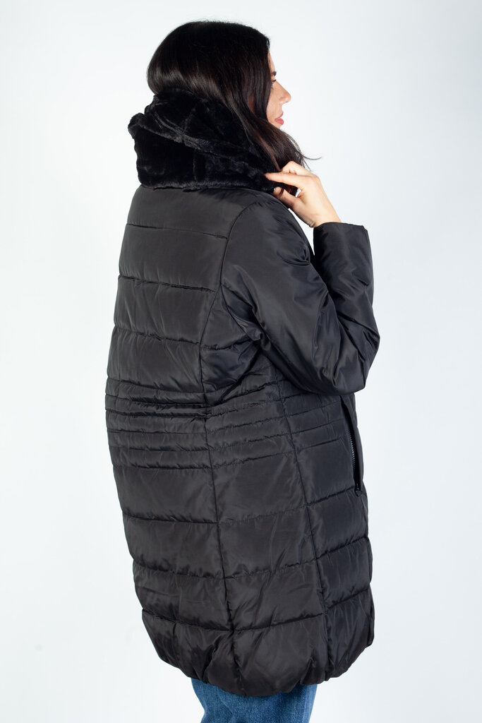 Žieminė striukė moterims Laura Jo, juoda цена и информация | Striukės moterims | pigu.lt