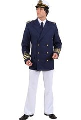 Kapitono švarkas, tamsiai mėlynas kaina ir informacija | Karnavaliniai kostiumai | pigu.lt