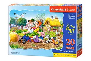 Dėlionė Castorland Big Turnip, 20 dalių kaina ir informacija | Dėlionės (puzzle) | pigu.lt