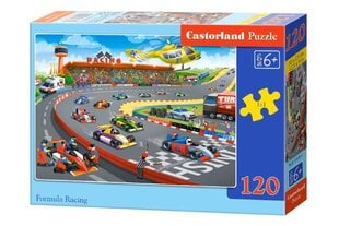 Dėlionė Castorland Formula Racing, 120 dalių kaina ir informacija | Dėlionės (puzzle) | pigu.lt