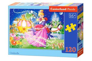 Dėlionė Castorland Cinderella, 120 dalių kaina ir informacija | Dėlionės (puzzle) | pigu.lt