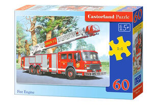 Dėlionė Castorland Fire Engine, 60 dalių kaina ir informacija | Dėlionės (puzzle) | pigu.lt