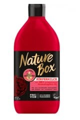 Kūno losjonas Nature Box Pomegranate Oil, 385 ml kaina ir informacija | Kūno kremai, losjonai | pigu.lt