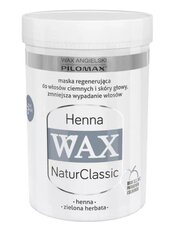 Plaukų kaukė Pilomax Wax Dark Hair Mask, 480ml kaina ir informacija | Priemonės plaukų stiprinimui | pigu.lt