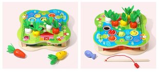Игра - Рыба и морковь цена и информация | Игрушки для малышей | pigu.lt