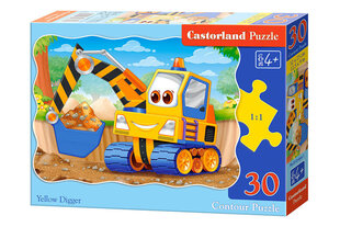 Dėlionė su ekskavatoriumi Castorland Yellow Digger, 30 d. kaina ir informacija | Dėlionės (puzzle) | pigu.lt