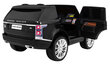 Vienvietis elektromobilis Range Rover HSE, juodas kaina ir informacija | Elektromobiliai vaikams | pigu.lt