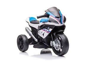 Vienvietis vaikiškas elektrinis motociklas BMW HP4, baltas kaina ir informacija | Elektromobiliai vaikams | pigu.lt