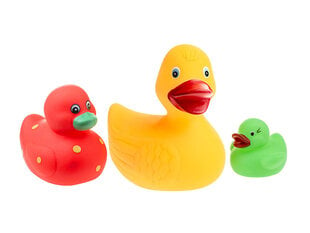 Vonios žaislas Ančiukai, 3 vnt kaina ir informacija | Žaislai kūdikiams | pigu.lt
