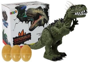 Interaktyvus dinozauras su garso efektais, šviesiai žalias kaina ir informacija | Žaislai berniukams | pigu.lt