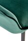 2-jų baro kėdžių komplektas Halmar H107, žalias kaina ir informacija | Virtuvės ir valgomojo kėdės | pigu.lt