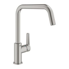 Смеситель для раковины GROHE QuickFix Start, U-образный излив, суперсталь, 30470DC0 цена и информация | Кухонные смесители | pigu.lt