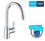 GROHE QuickFIx Feel plautuvės maišytuvas su ištraukiamu dušeliu, chromas, 32671002 цена и информация | Virtuvės maišytuvai | pigu.lt