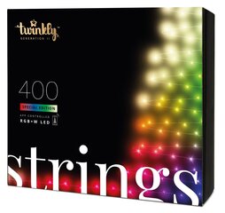 TWINKLY Strings 400 Special Edition (TWS400SPP-BEU) Умные елочные фонари 400 LED RGB+W 32 м цена и информация | Гирлянды | pigu.lt