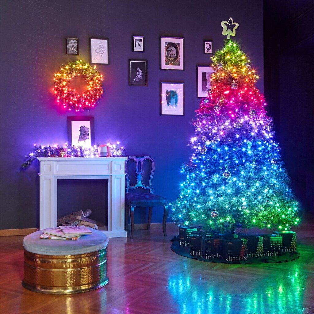 Twinkly Kalėdinė girlianda, 600 LED kaina ir informacija | Girliandos | pigu.lt
