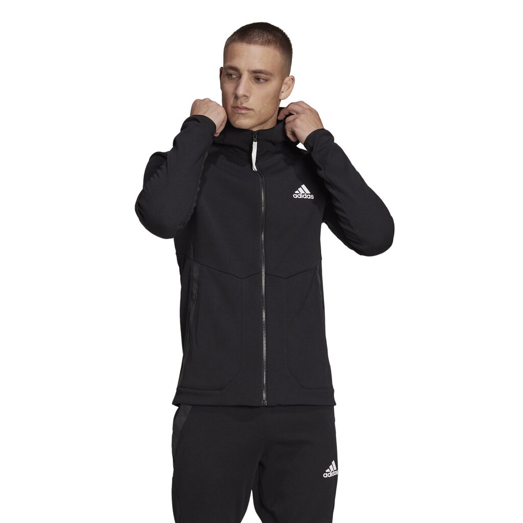 Bliuzonas vyrams Adidas, juodas kaina ir informacija | Sportinė apranga vyrams | pigu.lt