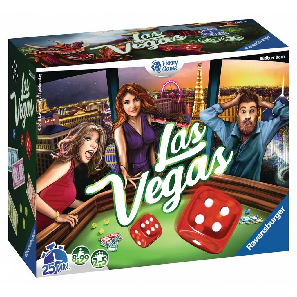 Настольная игра Ravensburger Las Vegas FR цена | pigu.lt