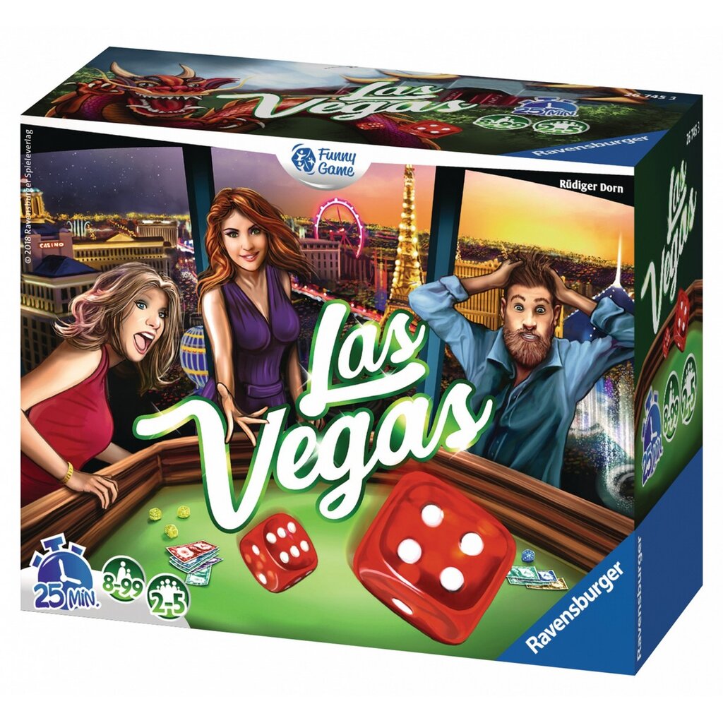 Настольная игра Ravensburger Las Vegas FR цена | pigu.lt