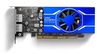 AMD Radeon Pro W6400 4GB GDDR6 kaina ir informacija | Vaizdo plokštės (GPU) | pigu.lt