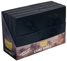Dragon Shield Cube Shell - Shadow Black, 8 vnt цена и информация | Настольные игры, головоломки | pigu.lt