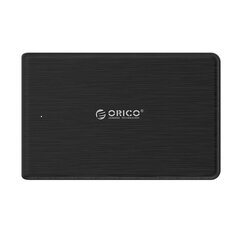 Orico HDD 2.5" SATAIII USB 3.0 external drive enclosure (black) цена и информация | Чехлы для внешних жестких дисков | pigu.lt