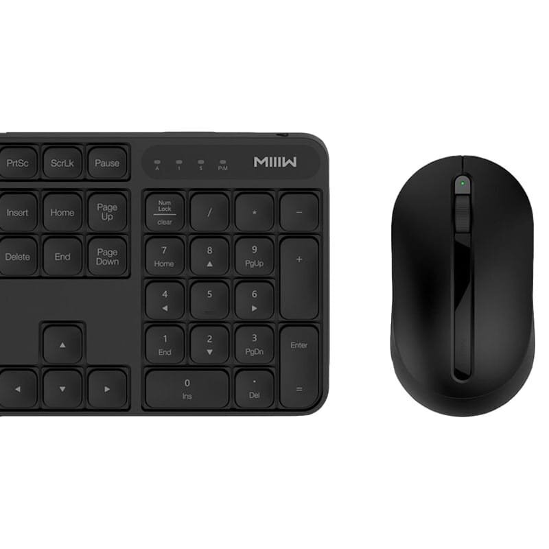 Xiaomi Wireless Keyboard and Mouse Combo, juoda цена и информация | Klaviatūros | pigu.lt
