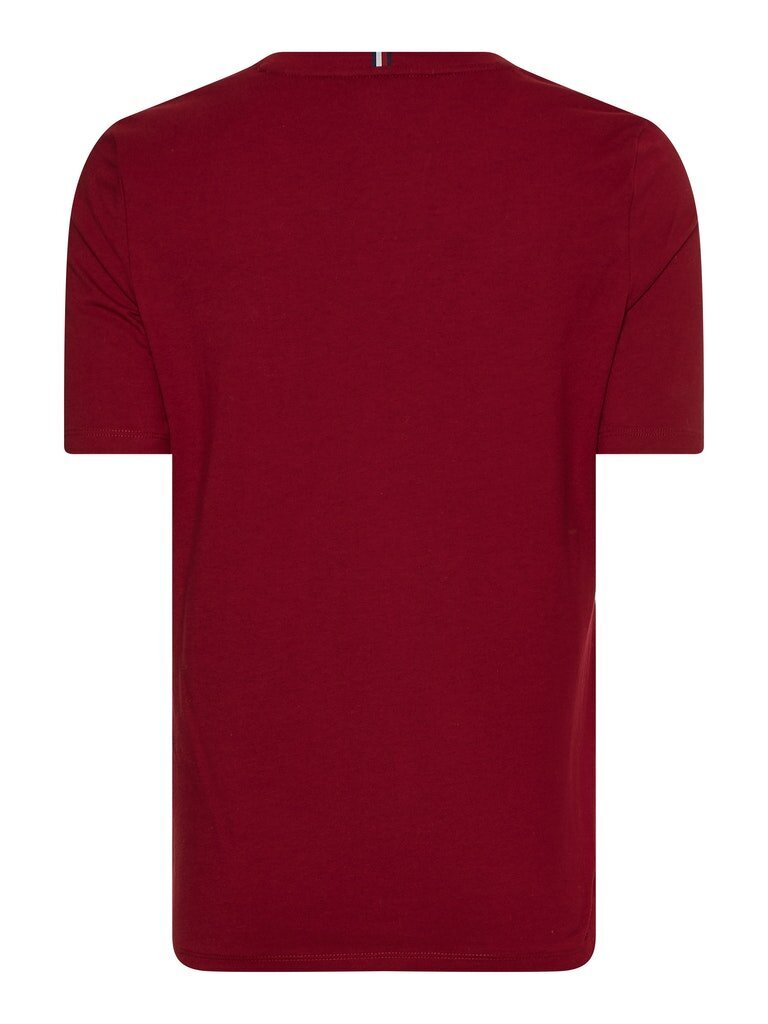 Marškinėliai moterims Tommy Hilfiger, raudoni kaina ir informacija | Marškinėliai moterims | pigu.lt